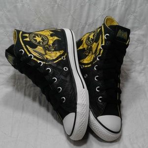 CONVERSE Batman hi top black and yellow mint con